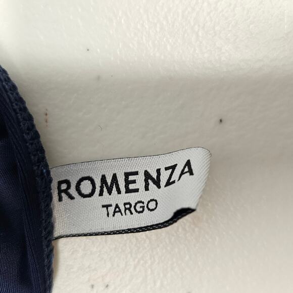 Romenza Targo One Piece Navy + Floral Bandeau Swimsuit Size 6-8* *READ - Picture 10 of 13